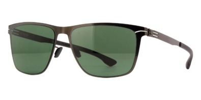 Kính râm ic! berlin Charlie Gunmetal and Black Green chính hãng