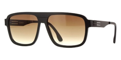 Kính râm ic! berlin Egon Rough Black Brown to Sand Gradient chính hãng