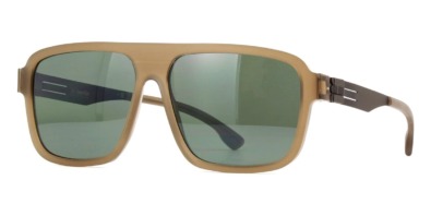 Kính râm ic! berlin Egon Rough Walnut and Graphite Green Polarised chính hãng