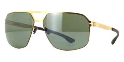 Kính râm ic! Berlin Henry Matte Gold Polarised chính hãng
