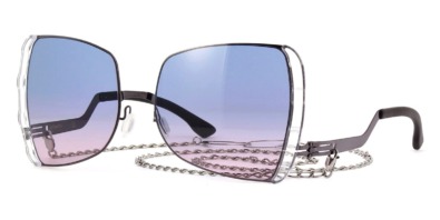 ic! berlin VIP Shiny Aubergine and Crystal Black to Blueberry Gradient Detachable Chain 4 Kính râm ic! berlin VIP Shiny Aubergine and Crystal Black to Blueberry Gradient Detachable Chain chính hãng