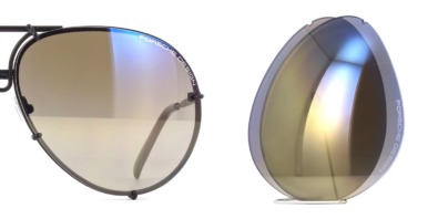 Kính râm Porsche Design 8478 Lens Set V208 Silver Sky chính hãng
