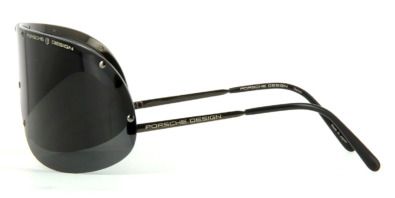 Kính mát Porsche Design 8479 D Dark Grey Wraparound Frame 100% hàng chính hãng