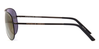 Kính mát Porsche Design 8508 O Black Aviators 100% hàng chính hãng