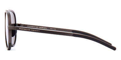 Kính mát Porsche Design 8684 A Gunmetal and Black Aviator Frames Blue Mirror Lenses 100% hàng chính hãng