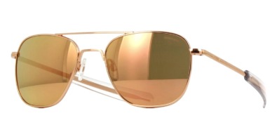 Kính râm Randolph Aviator 22K Rose Gold AF162 chính hãng