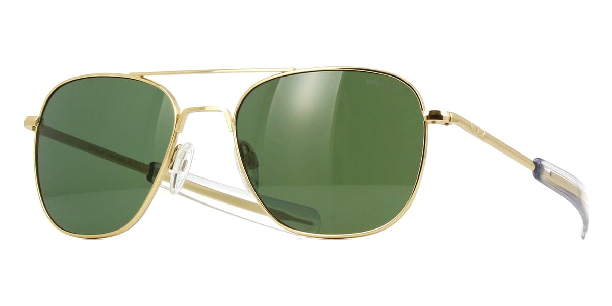 Randolph Aviator 23K Gold AF106 2 Kính râm Randolph Aviator 23K Gold AF106 chính hãng