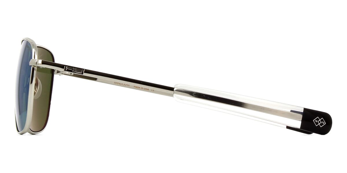 Randolph Aviator 23K White Gold AF265 Polarised 3 Kính mát Randolph Aviator 23K White Gold AF265 Polarised 100% hàng chính hãng