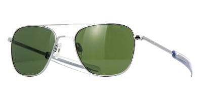 Kính râm Randolph Aviator Bright Chrome AF076 chính hãng