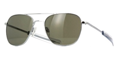 Kính râm Randolph Aviator Bright Chrome AF125 chính hãng