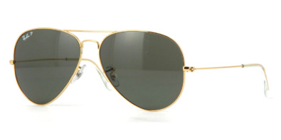 Kính râm Ray-Ban Aviator 3025 001/58 Gold Frame G15 Polarised chính hãng