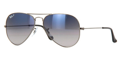 Kính râm Ray-Ban Aviator 3025 004/78 Polarised Grey/Blue Gradient chính hãng