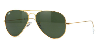 Kính râm Ray-Ban Aviator 3025 L0205 Gold/G15 Green chính hãng