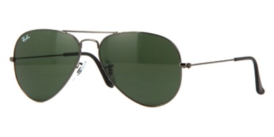 Kính râm Ray-Ban Aviator RB 3025 W0879 Gunmetal/Green chính hãng