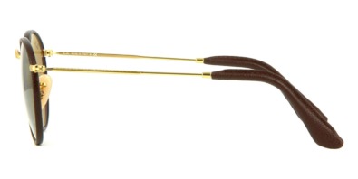 Kính mát Ray-Ban 3475Q 112/53 Leather Round 100% hàng chính hãng