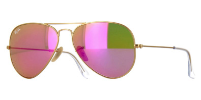 Kính râm Ray-Ban Aviator 3025 112/4T Pink Mirror chính hãng