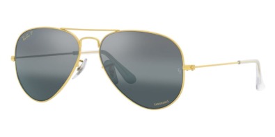 Kính râm Ray-Ban Aviator Large Metal RB 3025 9196/G6 Chromance Polarised chính hãng