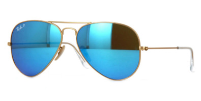 Kính râm Ray-Ban Aviator 3025 112/4L Polarised Blue Mirror chính hãng