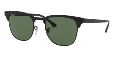 Kính râm Ray-Ban Clubmaster Metal RB 3716 186/58 Polarised chính hãng