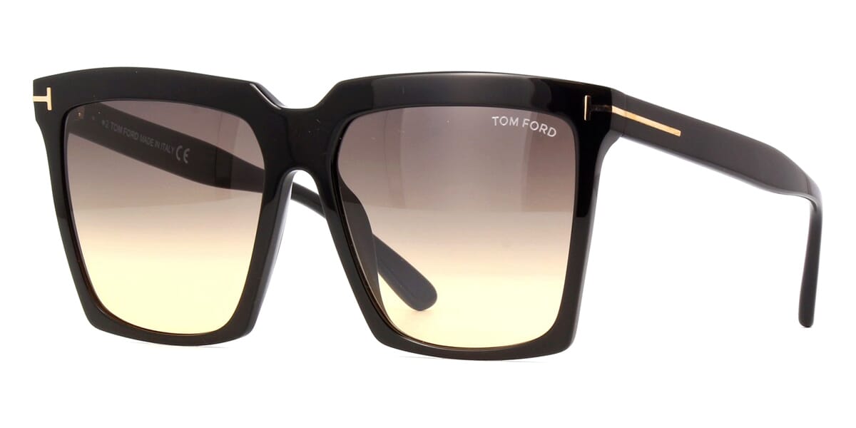 Tom Ford Sabrina-02 TF764 01B 2 Kính râm Tom Ford Sabrina-02 TF764 01B chính hãng